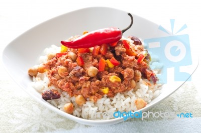 Chili Con Carne Stock Photo