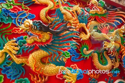 China Dragon Stock Photo