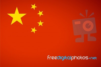 China Flag Stock Image