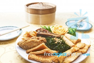 Chinese Meals Stock Photo