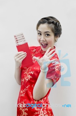 Chinese New Year. In Chinese, A Red Packet Is A Monetary Gift Wh… Stock Photo
