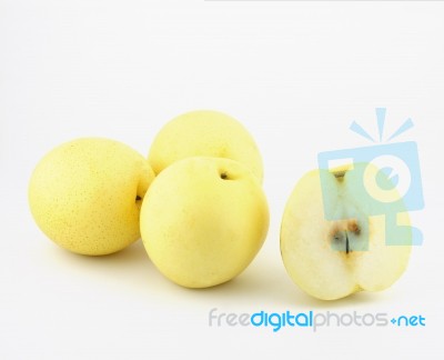 Chinese Pears Stock Photo