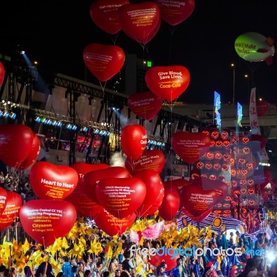 Chingay Festival 2012 In Singapore Stock Photo