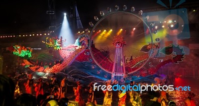 Chingay Festival 2012 In Singapore Stock Photo