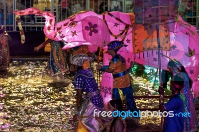 Chingay Festival 2012 In Singapore Stock Photo