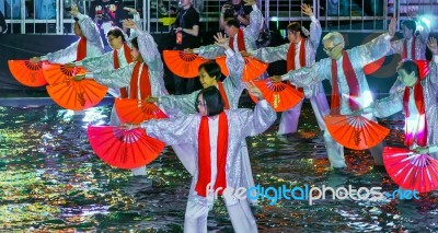 Chingay Festival 2012 In Singapore Stock Photo