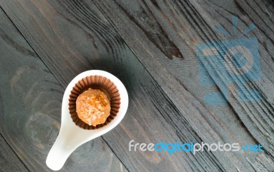 Chocolate Background Stock Photo
