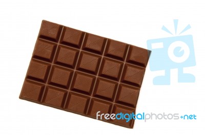 Chocolate Bar Stock Photo