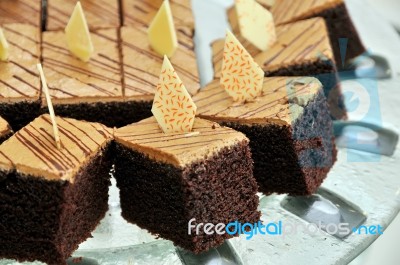 Chocolate Cake Stock Photo