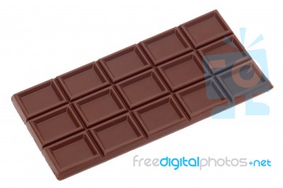 Chocolate Isolated Stock Photo