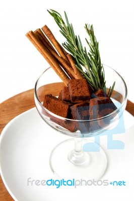 Chocolate Truffle Stock Photo