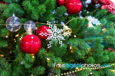 Chrismas Background Stock Photo