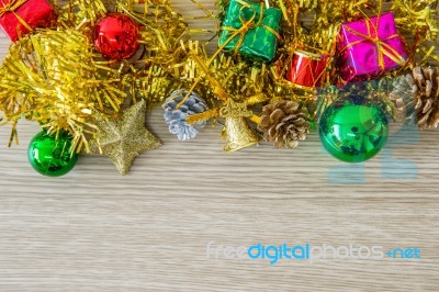 Chrismas Background Stock Photo