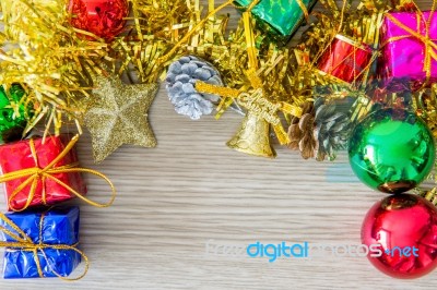 Chrismas Background Stock Photo