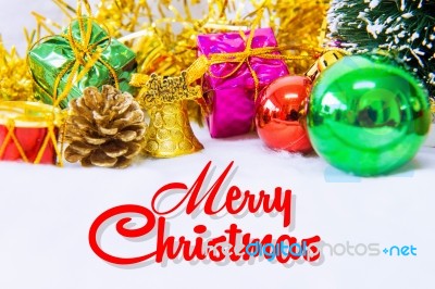 Chrismas Background Stock Photo