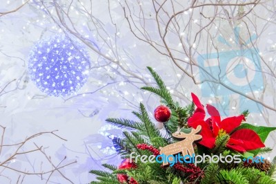 Chrismas Background Stock Photo