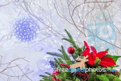 Chrismas Background Stock Photo