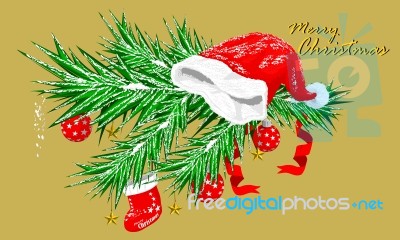 Christmas Background Stock Image