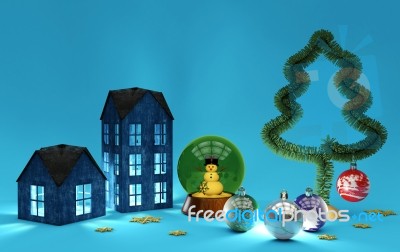 Christmas Decorations Stock Image