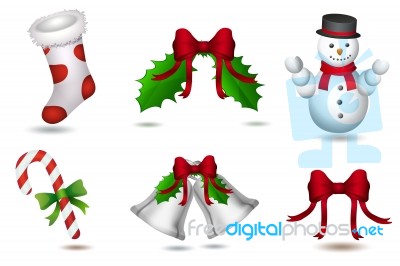 Christmas Elements Stock Image