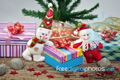 Christmas Gift Stock Photo