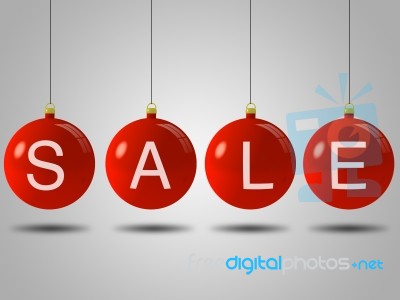 Christmas Sale Stock Image