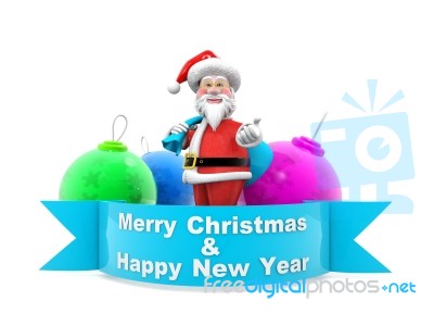 Christmas Santa Stock Image