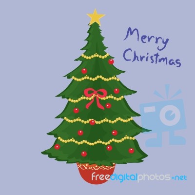Christmas Tree Stock Image
