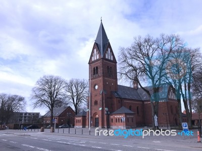 Church In The Herning Stock Photo