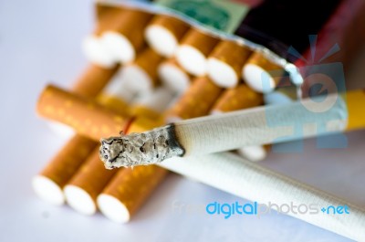 Cigarette Stock Photo