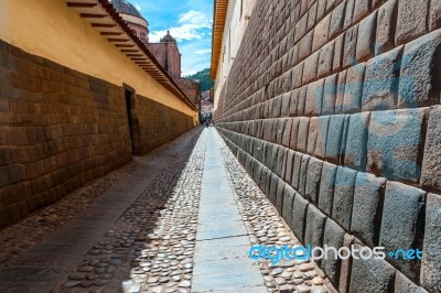 City Of Cuzco In Peru, South America Stock Photo