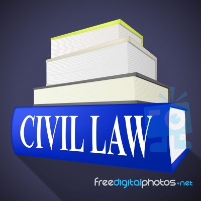 Civil Law Indicates Know How And Attorney Stock Image Civil Law Indicates Know How And Attorney Stock Image