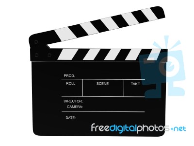 Clapperboard Stock Image
