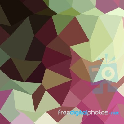 Claret Red Abstract Low Polygon Background Stock Image