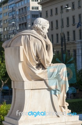 Classic Statue Socrates Stock Photo Classic Statue Socrates Stock Photo