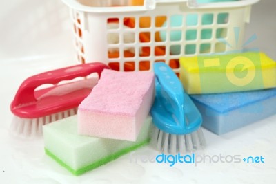 Cleaning Set Stock Photo