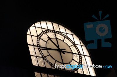 Clock - Old City- Prauge Stock Photo