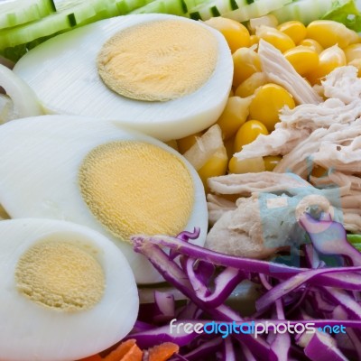Close Up Healthy Food Stock Photo