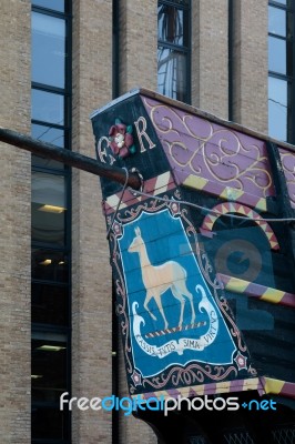 Close-up Of The Stern Of The Golden Hind Stock Photo Close-up Of The Stern Of The Golden Hind Stock Photo