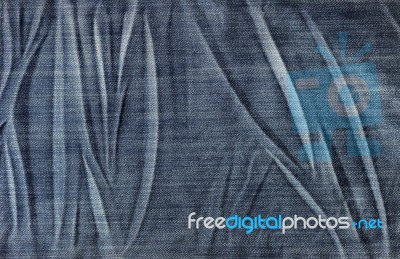 Closeup Jean Texture Background Stock Photo