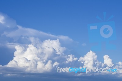 Cloud And Sky Stock Photo