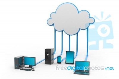 Cloud Computing Stock Image