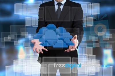 Cloud Computing Stock Photo