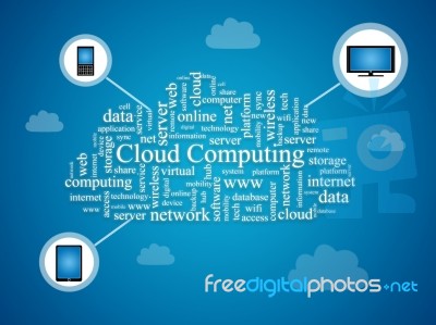 Cloud Computing Stock Photo