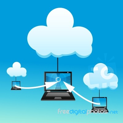 Cloud Computing Stock Image