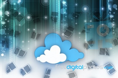 Cloud Concept Stock Image