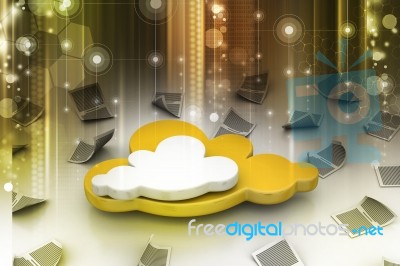 Cloud Concept Stock Image