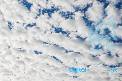 Clouds With Beautiful Background Stock Photo