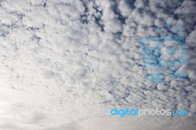 Clouds With Textures Background Stock Photo