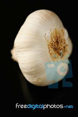 Clove Of Garlic Stock Photo